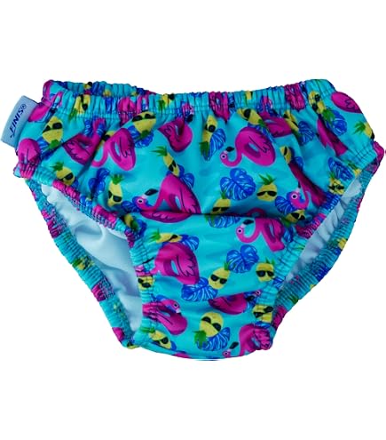 Splash About Happy Nappy – Couche De Natation Réutilisable Anti-Fuites Bébé, Lilas, 12-24 Mois – Garantie École De Natation