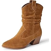 Amazon Essentials Women's Mid Calf Western Fashion Boots