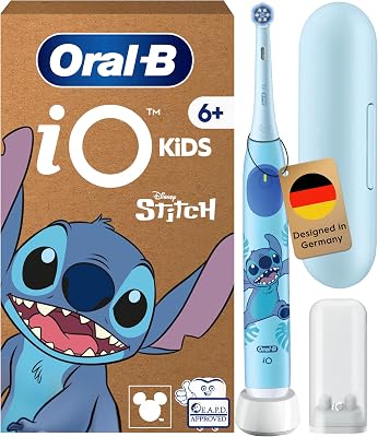 iO Kids Disney Stitch Cepillo de Dientes Eléctrico, Niños +6 Años