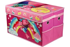 Dreamworks Trolls Foldable Canvas Toy Box
