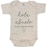 Pineapple Pancake Kids Hola Abuelo Spanish Pregnancy Announcement for Grandpa