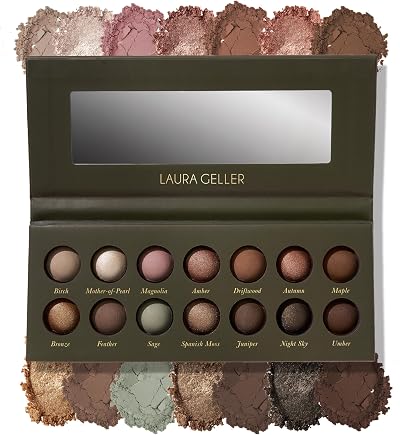 Laura Geller The Delectables 14 Multi-Finish Baked Eyeshadows Earthy Essentials