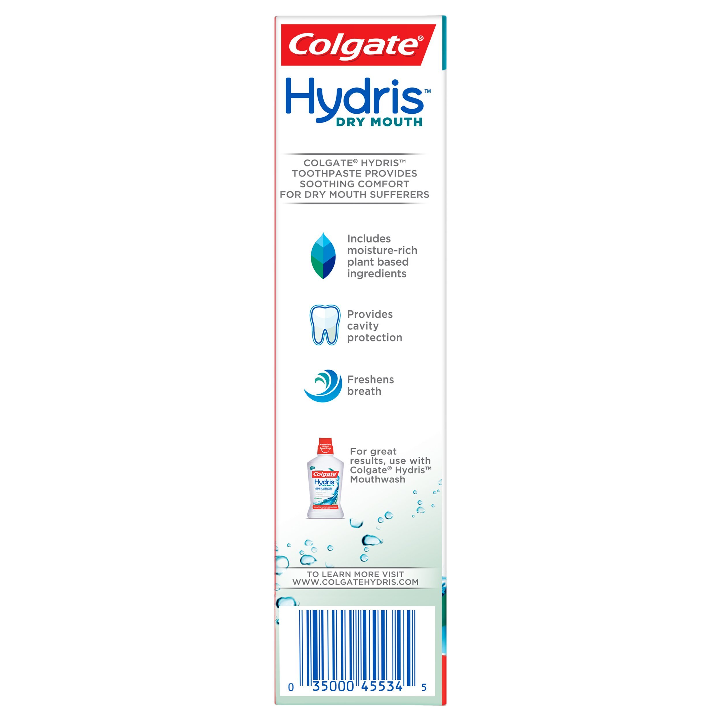 Colgate Hydris Dry Mouth Mouthwash and Dry Mouth Toothpaste Pack Buy Online in UAE. Beauty