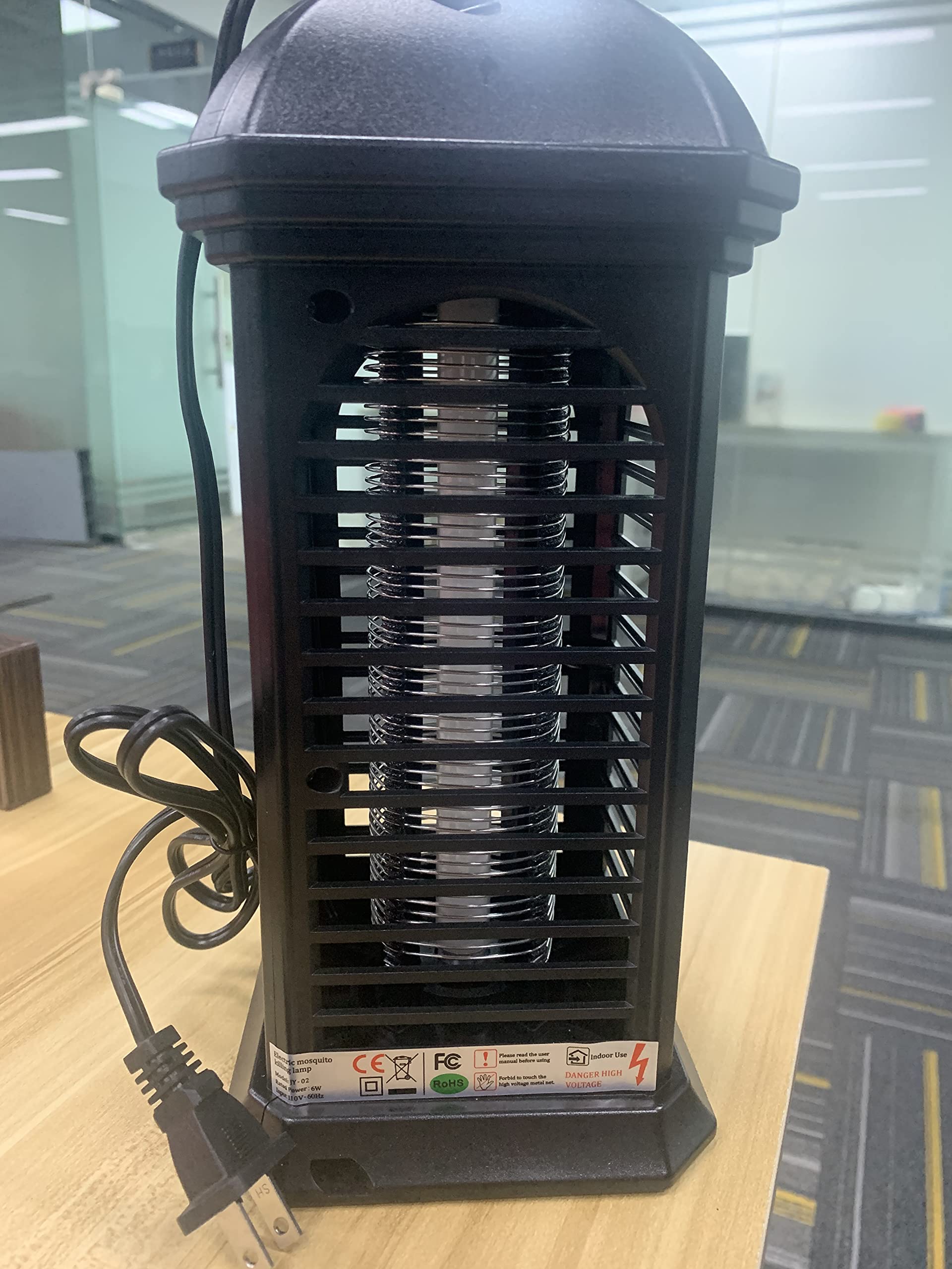 Bug Zapper for Outdoor and Indoor, Electronic Mosquito Zapper for Home, Garden