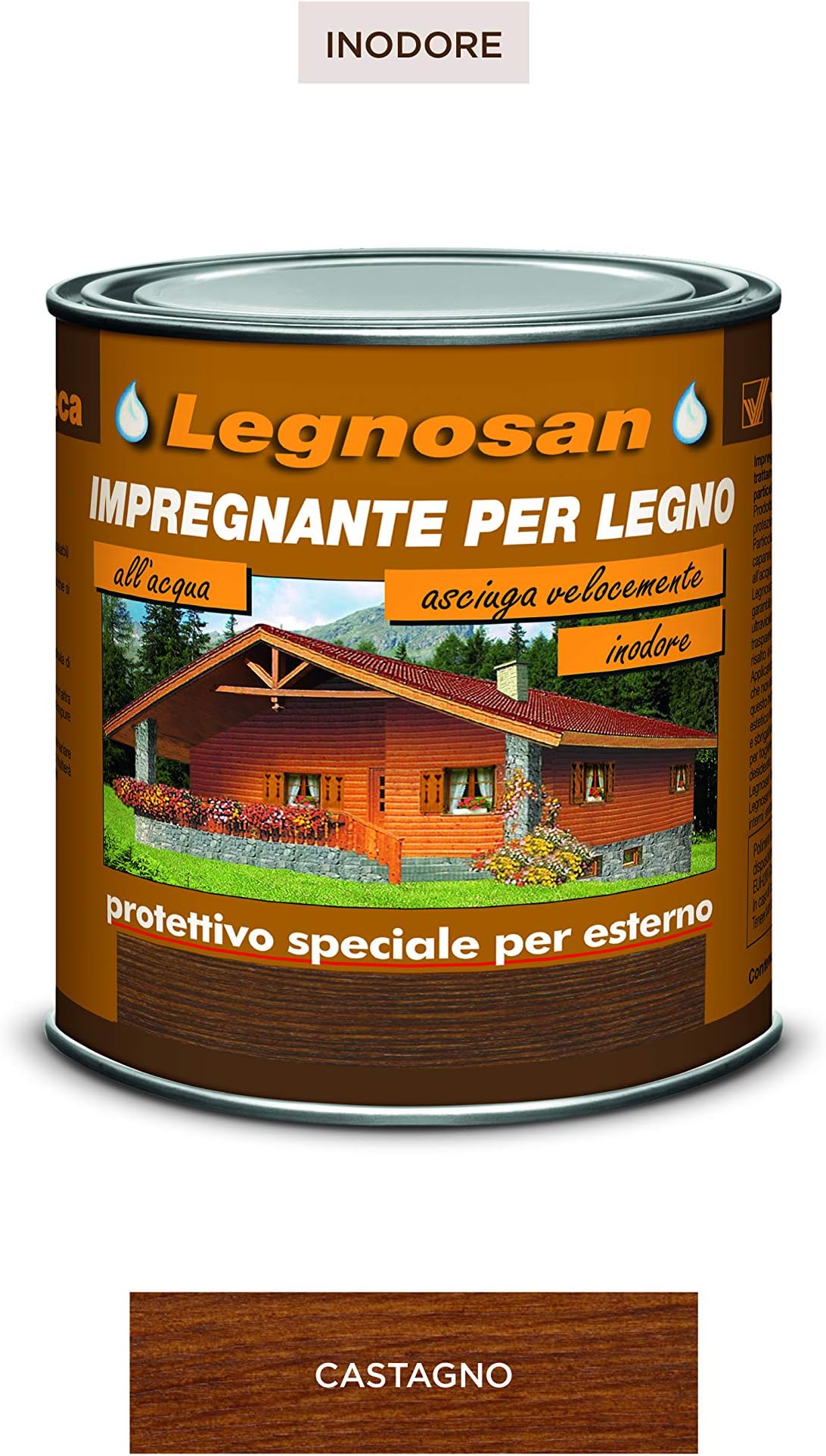 veleca legnosan, Wood Stain, Chestnut