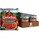 Contadina Crushed Tomatoes, 28 oz (Pack of 6 Cans)