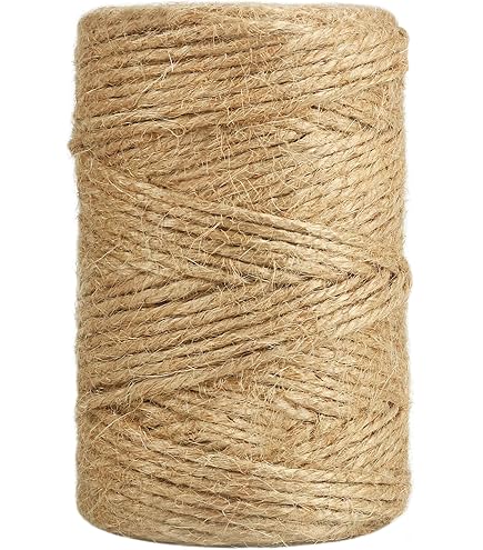 Natural Jute Twine, 4mm 328 Feet Macrame Cord, Rope Botswana - View #10