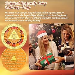 True to Self 9 Year Sobriety Coin, Affirmation AA