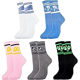 Moyel Socks Women, 5 Pairs of Funny Cute Socks Gifts for Women