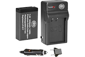 BM Premium LP-E17 Battery and Charger for Canon EOS R10, EOS M6 Mark II, SL2, SL3, EOS RP, EOS M3, EOS M5, EOS M6, EOS Rebel 