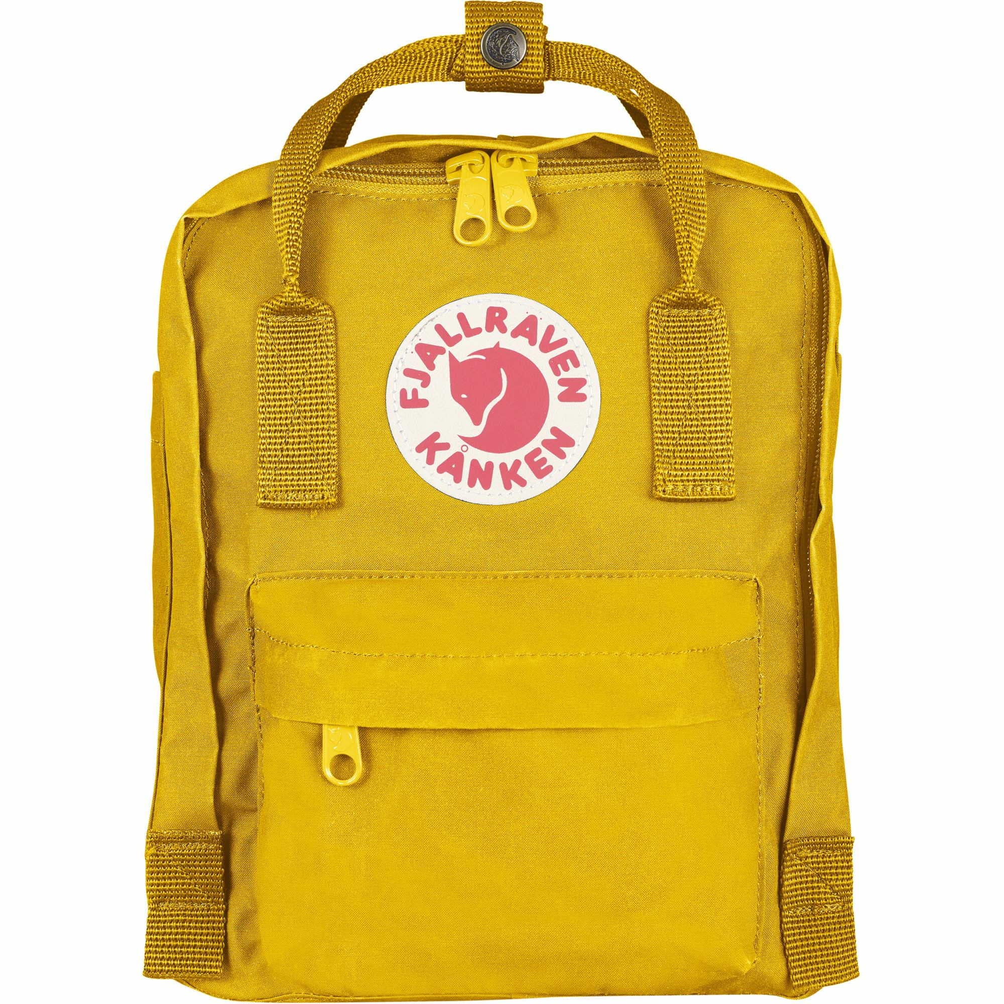 Fjällräven Water Resistant Kanken Unisex Outdoor Daypack available in Ochre - One Size,20 x 13 x 29 cm/7 Litre
