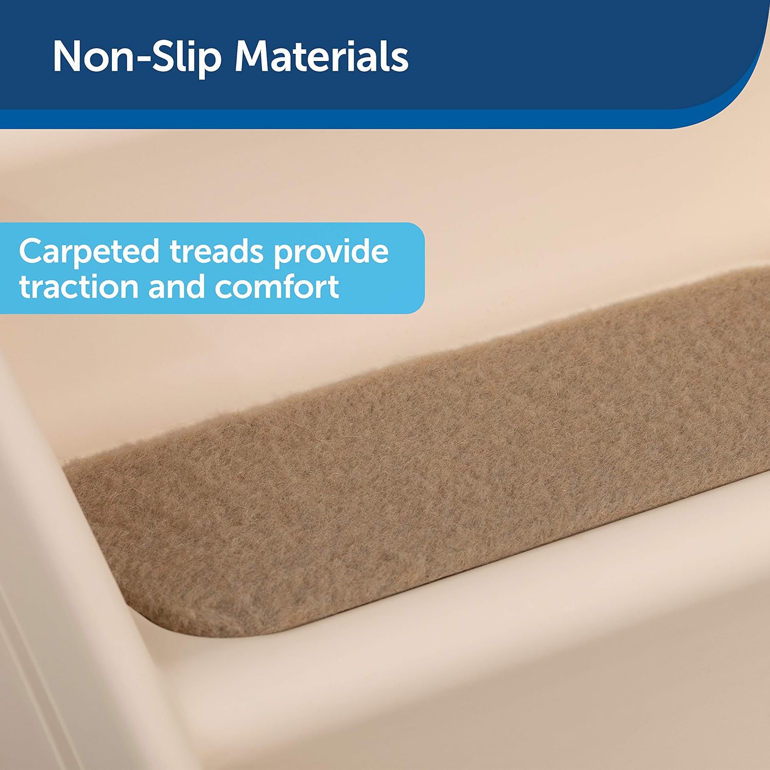 PetSafe Replacement Fabric Covers for CozyUp Folding Pet Steps, Tan : Pet Supplies