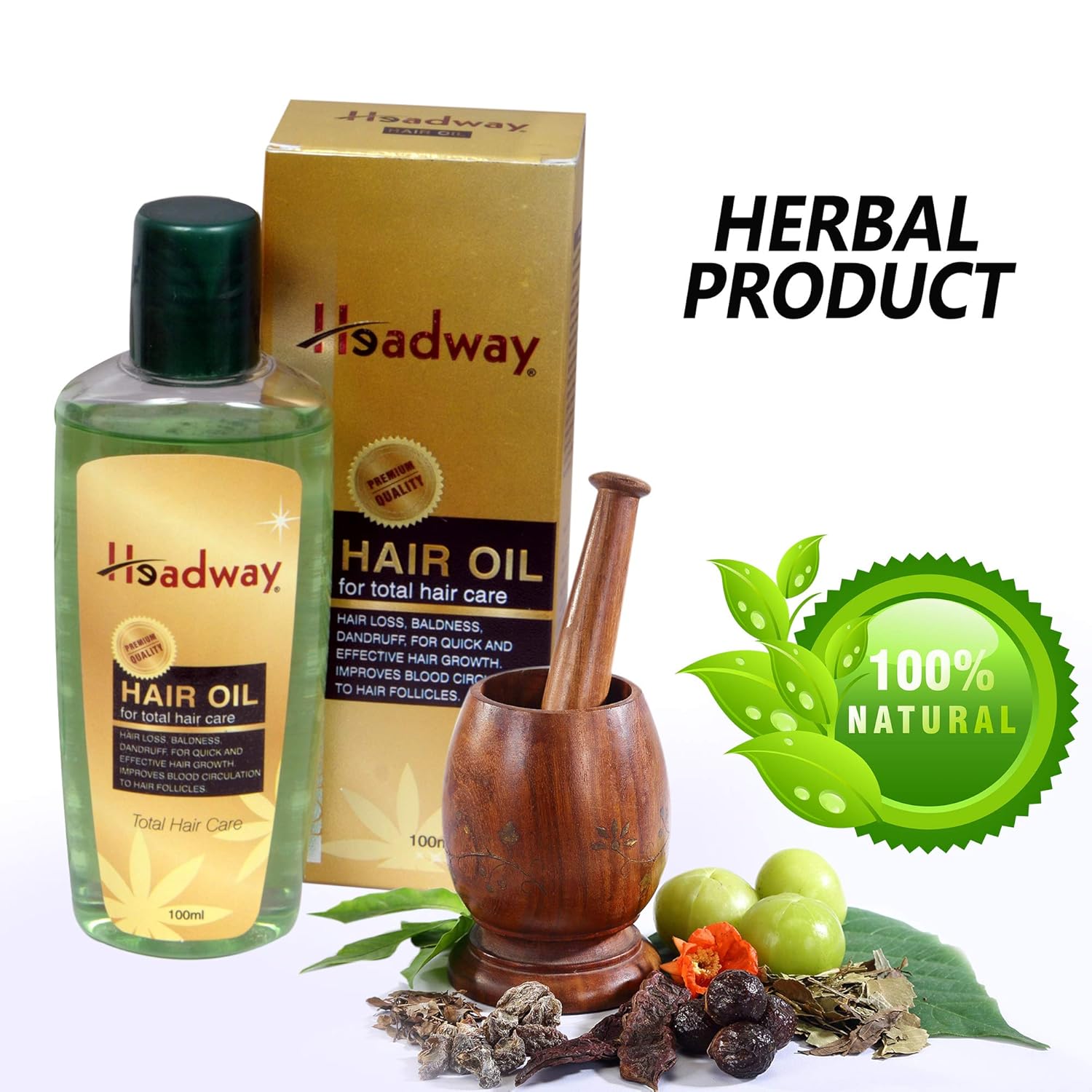 Buy Headway Hair Oil For Hair Growth Controls Hair Fall Hair