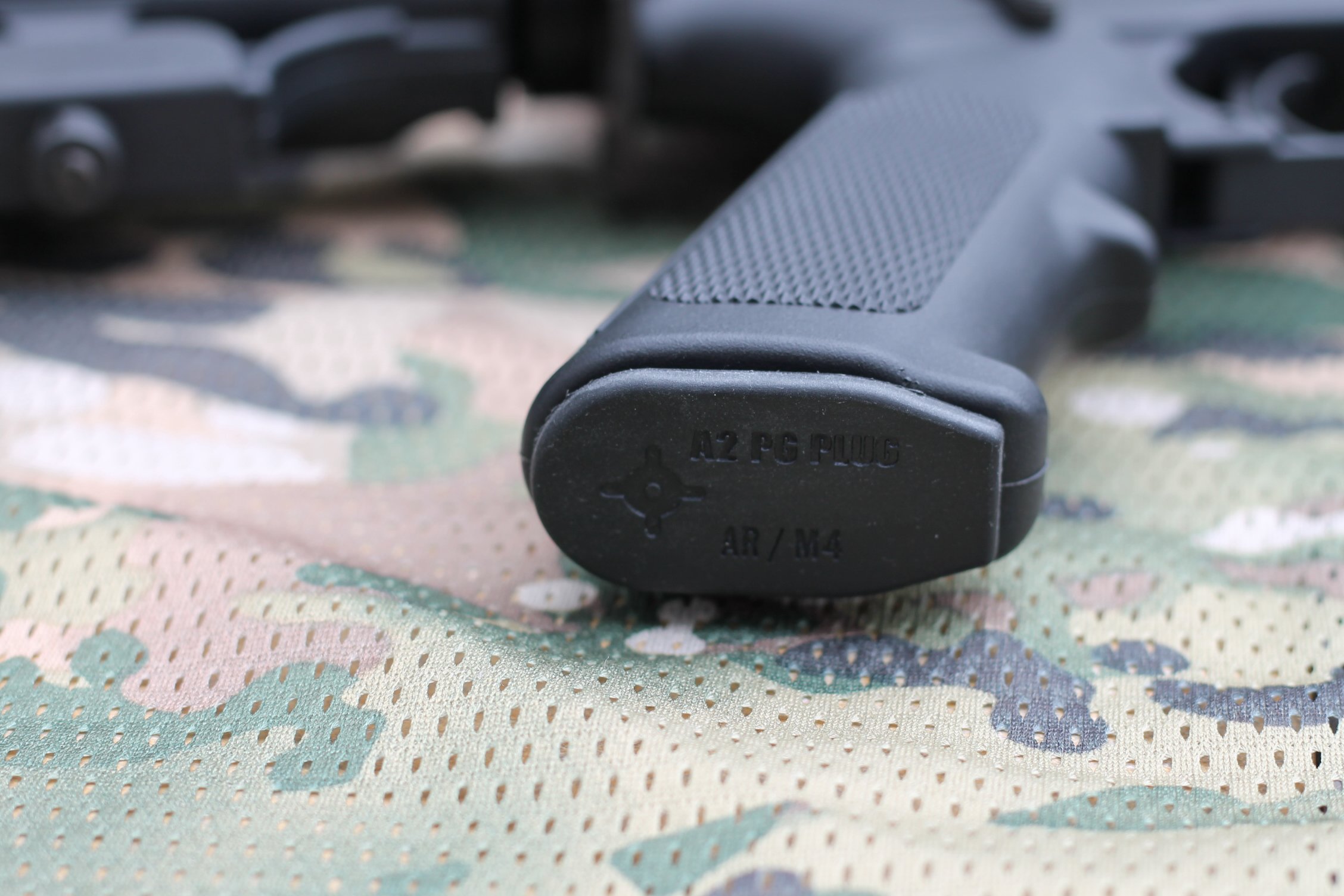 A2 Pistol Grip PLUG for AR/M4 AR15 stowaway pistol grip plug