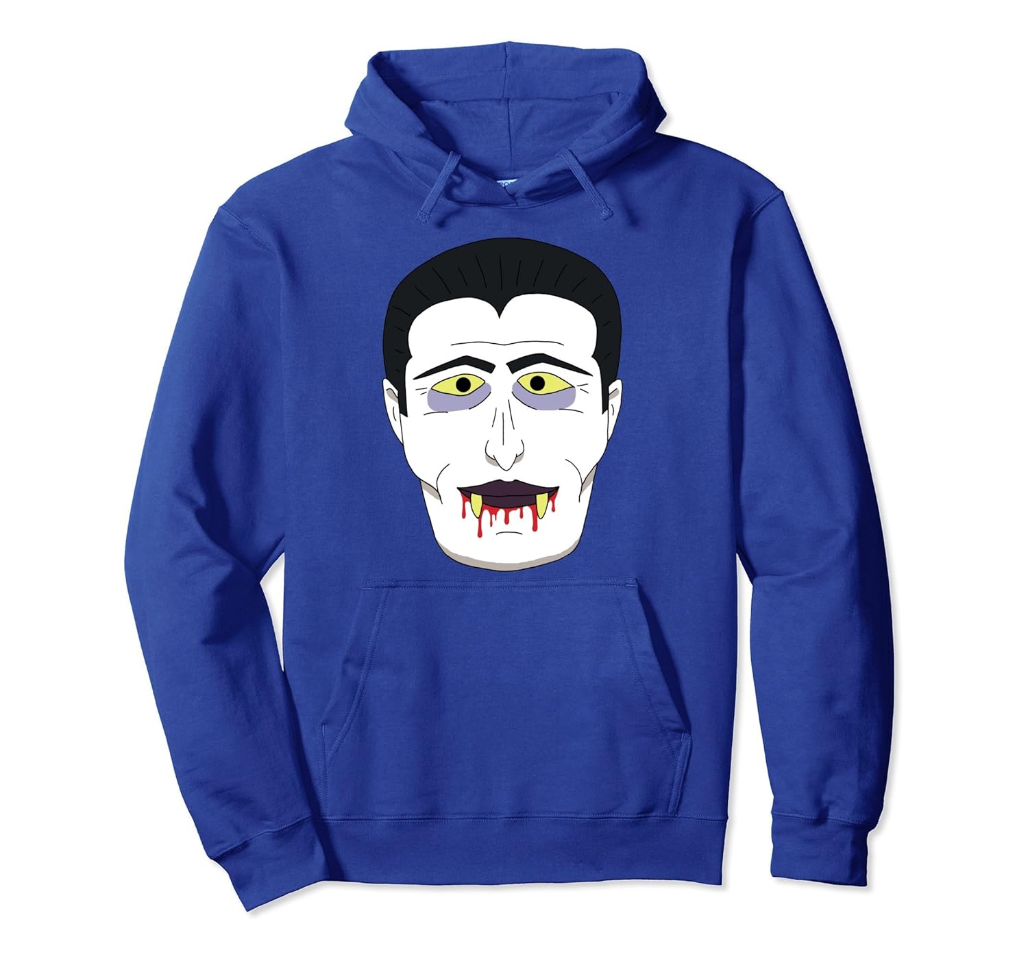 Vampire Halloween Costume Hoodie Dracula Graphic Art-Rose