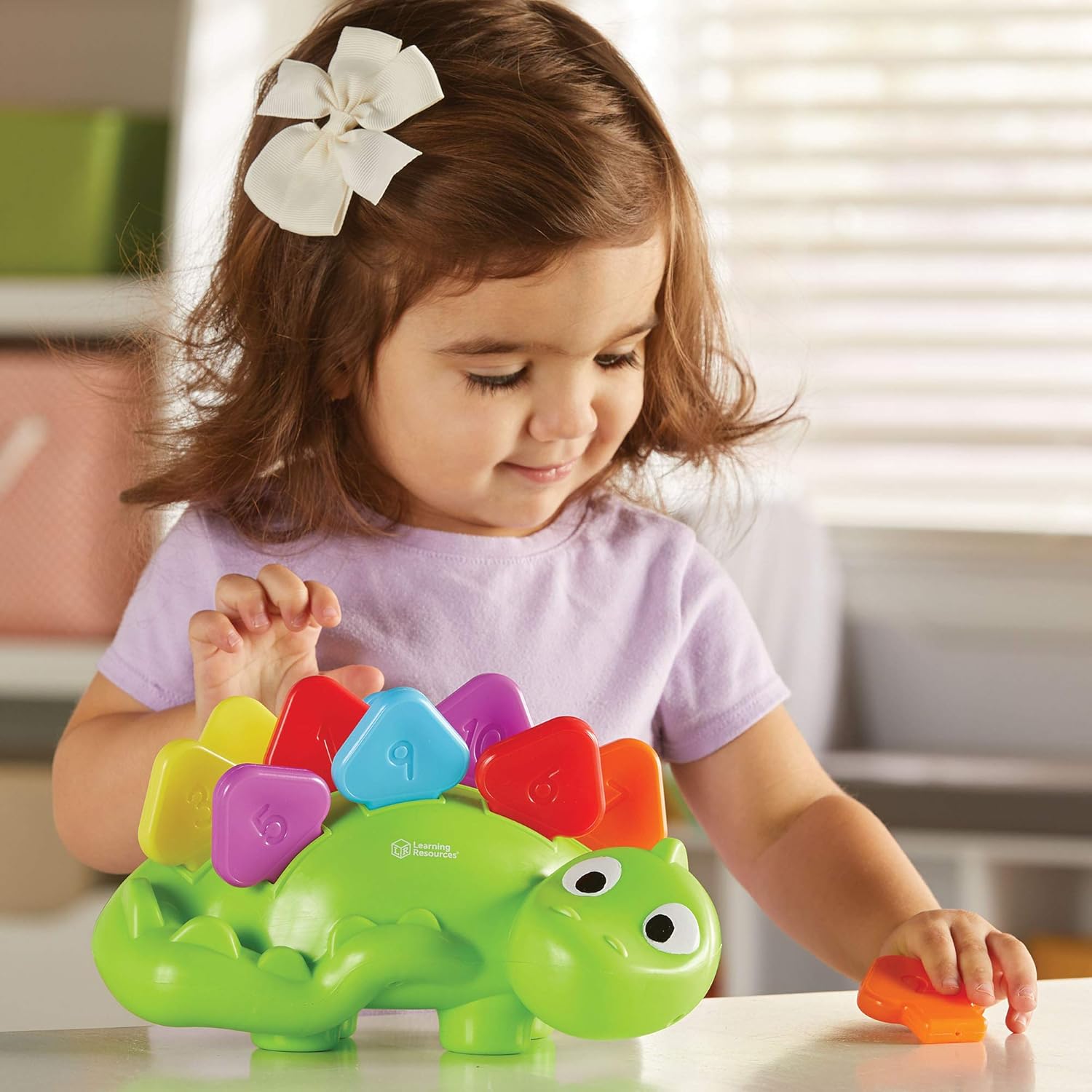 Learning Resources LER9091 Steggy The Fine Motor Dino, Multi-color, Medium - Image 4