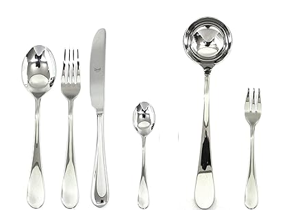 Mepra 103422063 - Cubertería especial unificada, color plateado