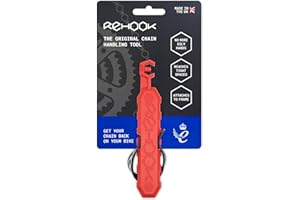 Rehook Colour - Get Your Chain Back on Your Bike in 3 Seconds. Without The Mess - Perfect Xmas Stocking Filler RED