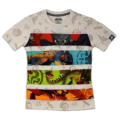 DreamWorks Cómo Entrenar Tu Camiseta de Dragón Dominican