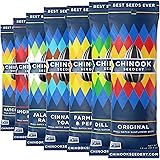 Chinook Seedery Roasted Jumbo Sunflower Seeds - Flavored Seeds Keto Snacks - Best For Snack Packs - Gluten Free, Non GMO Snac