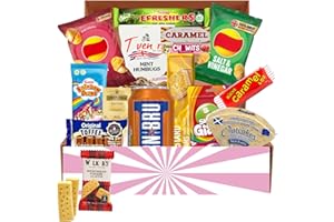 British Snack Care Package - Variety Pack of Treats from UK - Snack Box for Kids and Adults - Gift Basket of Delicious Sweets