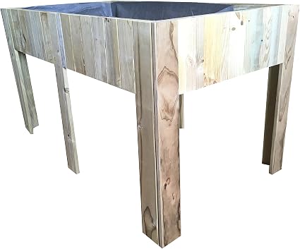 AD servicios Mesa de Cultivo Grande (Huerto Urbano) de Madera ...