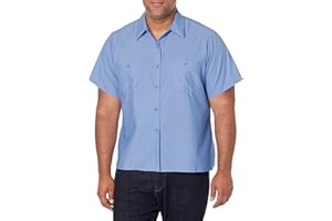 Red Kap Women's Short Sleeve Industrial Work Shirt