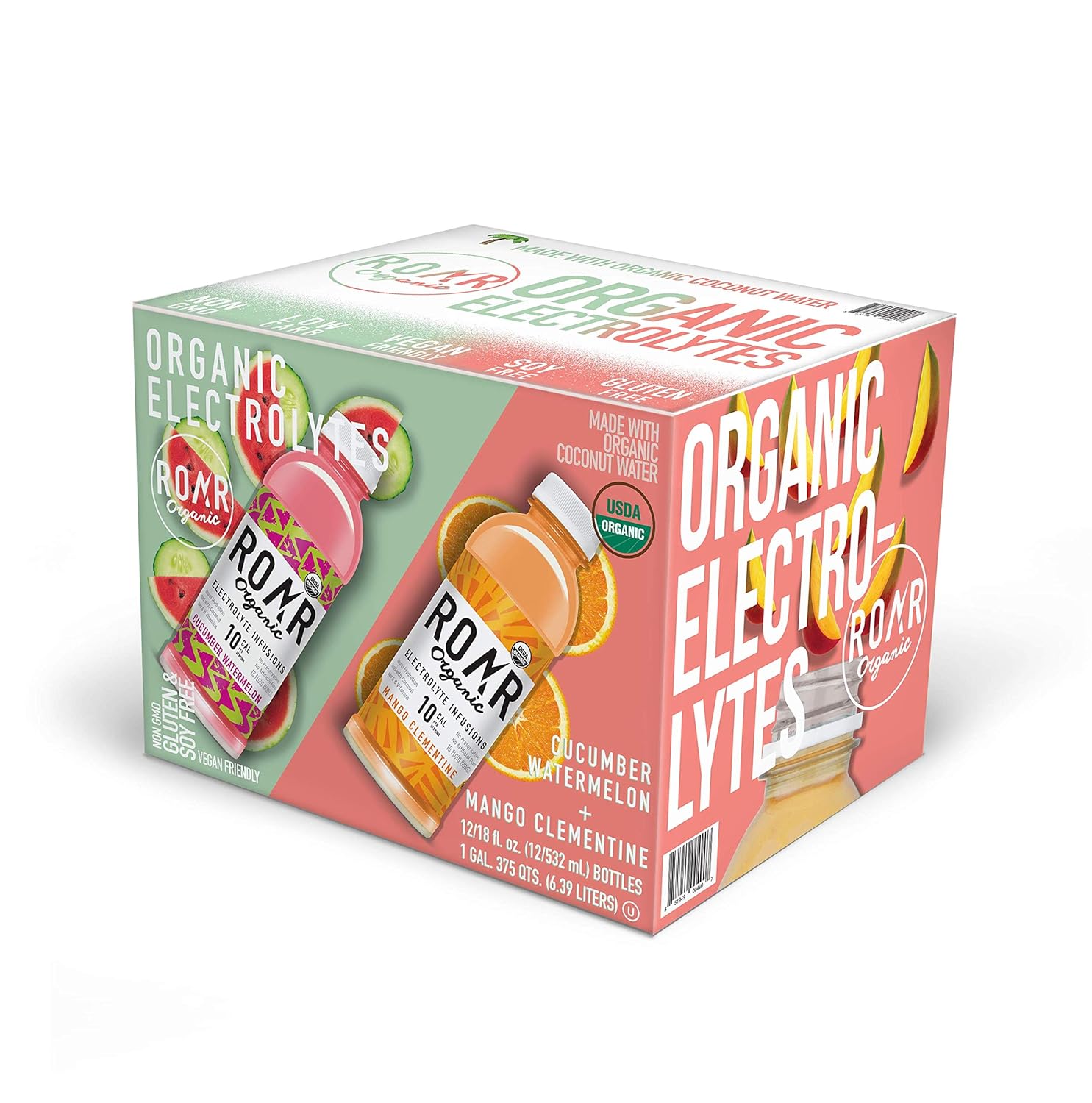 Roar Organic Electrolye Infusion Coconut Water Sports
