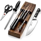 ZWILLING Pro Knife Set - 9 Piece with In-Drawer Block