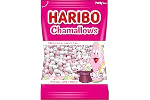 Haribo Chamallows Mini Pink & White Retro Kids Sweets - 1kg