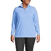 Lands' End Anyweather Fleece Quarter Zip Pullover