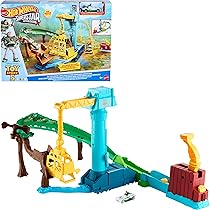 Hot Wheels Toy Car Track Set, Disney and Pixar Toy Story 5