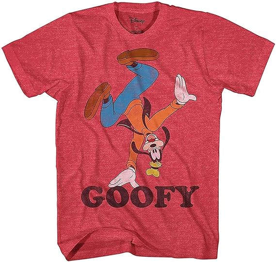 Amazon Disney Goofy Handstand ディズニーランド ワールド レトロ クラシック ヴィンテージ Tシャツ ファニーユーモア 大人用tシャツ グラフィックtシャツ メンズ Tシャツ Tシャツ カットソー 通販