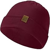 ACUSHLA 100% Merino Wool Cuff Beanie for Men & Women Knitted Winter Hat Unisex Watch Cap Skull Wrap for Cold Weather