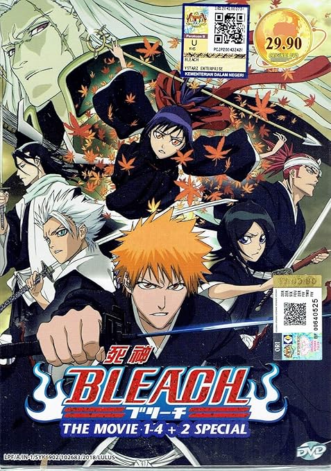 Bleach The Movie 1 4 Complete Anime Movie Series Dvd Box Set 4 Bleach The Movie 1 4 Complete Anime Movie Series Dvd Box Set 4