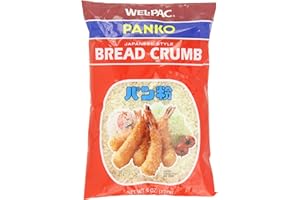WEL-PAC Wel Pac Panko Bread Crumbs, 6-Ounce (Pack of 9)