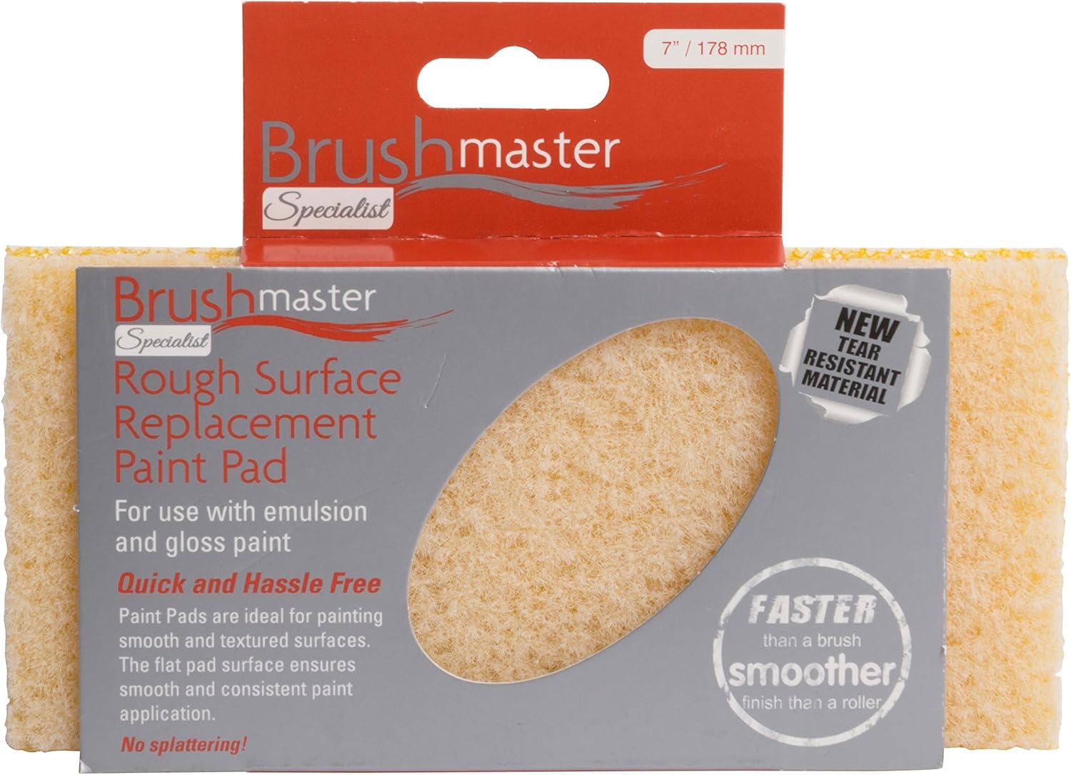 Replacement Paint Pad for Brushmaster Specialist Rough Surface