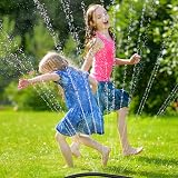Vinsani 15M Trampoline Sprinkler Water Park Garden Sprayer Hose 49ft view 6