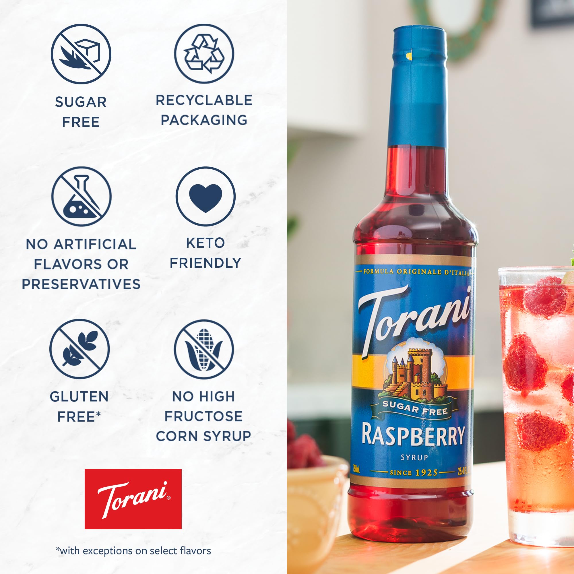 Torami Syrup Mua Torani Sugar Free Syrup, Soda Flavors Variety Pack, 25.4 Ounce ...