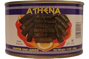 Athena Stuffed Vine "Grape" Leaves 14oz 400g, Pack of 3