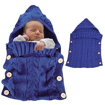 Vandot Saco de Dormir de bebé Invierno Wrap Manta para niños mantita ...