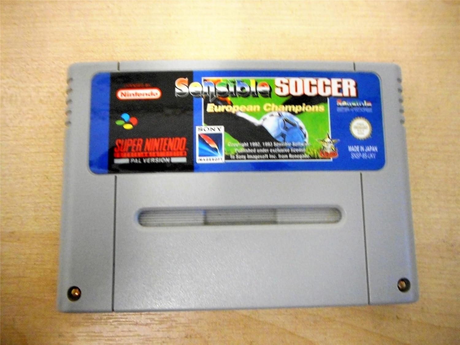 Sensible Soccer Super Nintendo Pal Amazon Co Uk Pc Video Games