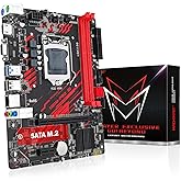 MACHINIST LGA 1150 Motherboard, H81 Micro ATX Intel 4th Gen Gaming Motherboard for Desktop PC Support 1333/1600MHz DDR3 Dual 