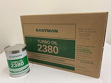 Eastman Turbo Oil 2380-24x1 Quart case 