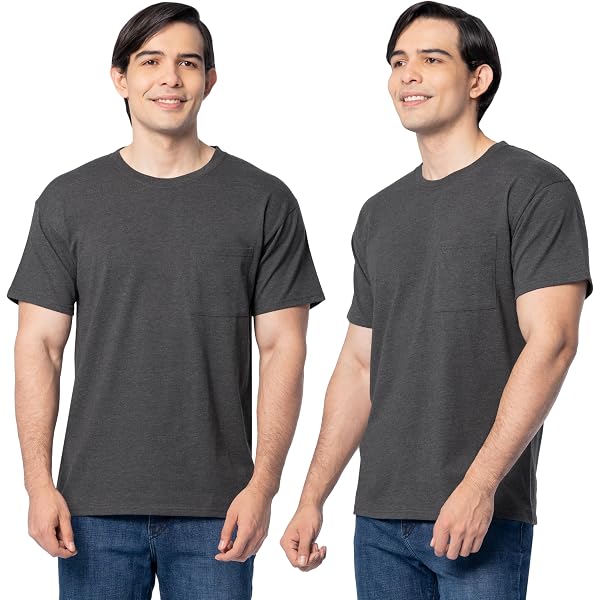 Fruit Of The Loom – Confezione Da 3 T-Shirt Uomo Stay Tucked Crew, Taglia 3XL (54-56)