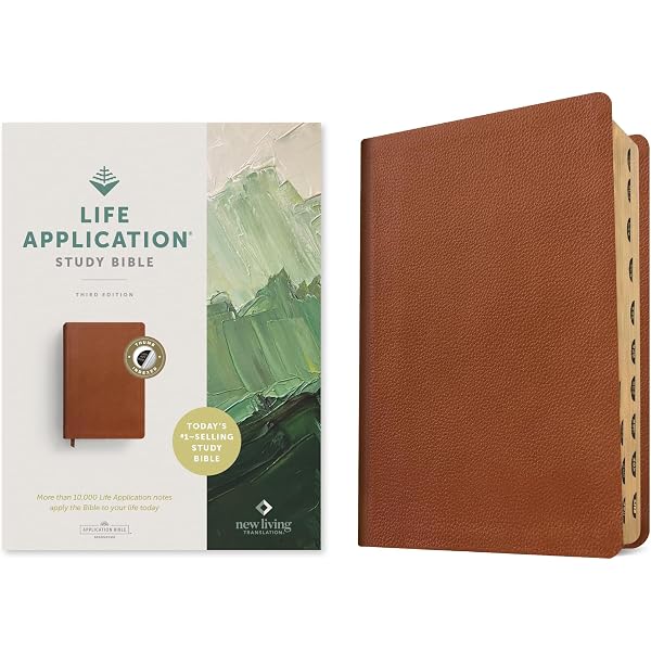 NLT Life Application Study Bible, Third Edition (Genuine Leather