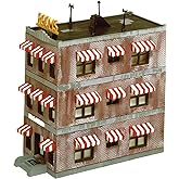Life-Like Trains HO Scale Building Kits - Belvedere Downtown Hotel