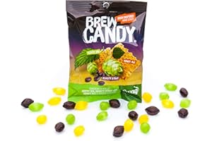 SWAG BREWERY BREW CANDY | Hoppy IPA + Roasty Stout + Honey Ale | Great Craft Beer Gift for Beer Drinkers and Candy Lovers | Perfect for the Man Cave, Brewery, Office, or Home | MADE IN USA
