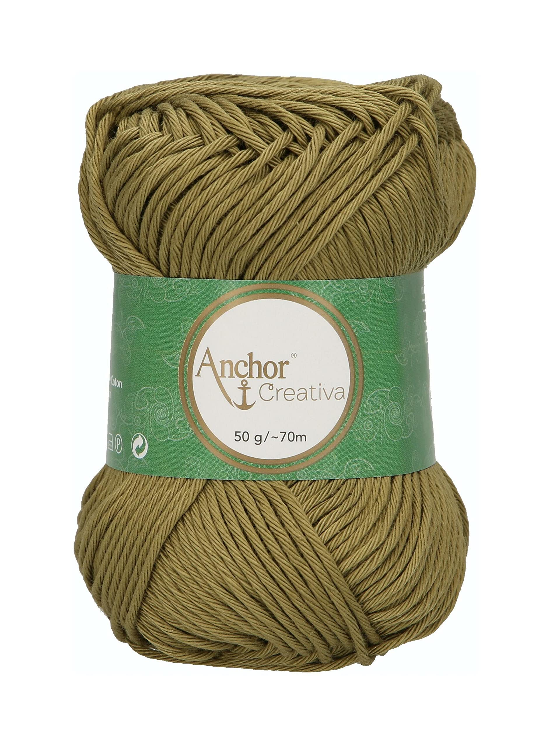 ANCHOR Creativa, Thickness: 8, Packaging: 50G, Running Length: 70M 395 Crochet Threads