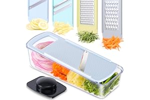 Geedel Professional Mandoline Slicer for Kitchen, Multi Purpose Vegetable Slicer Cutter, Slicer Vegetable Cutter Onion Slicer for Veggie Fruit Cheese